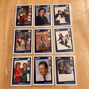 Vintage 1991 PERFECT STRANGERS Collectible Trading Cards.